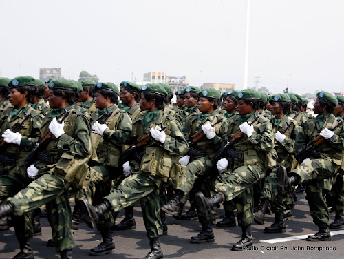 Académie militaire de Kananga : près de 1.000 officiers formés pour « pacifier le pays » (*)