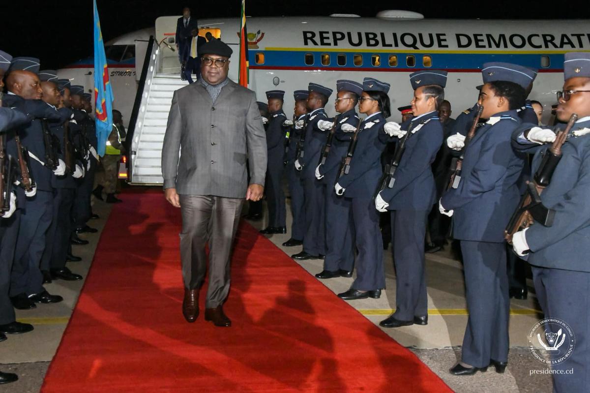 RDC/RSA: Félix Tshisekedi à l’investiture de Cyril Ramaphosa