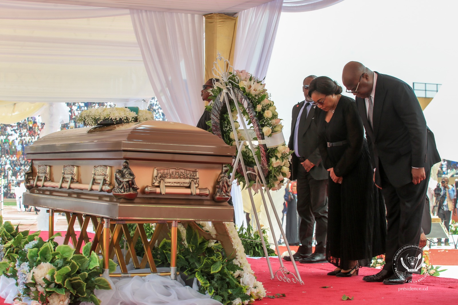 Le dernier hommage du président Félix Tshisekedi au pasteur Léonard Baruti*