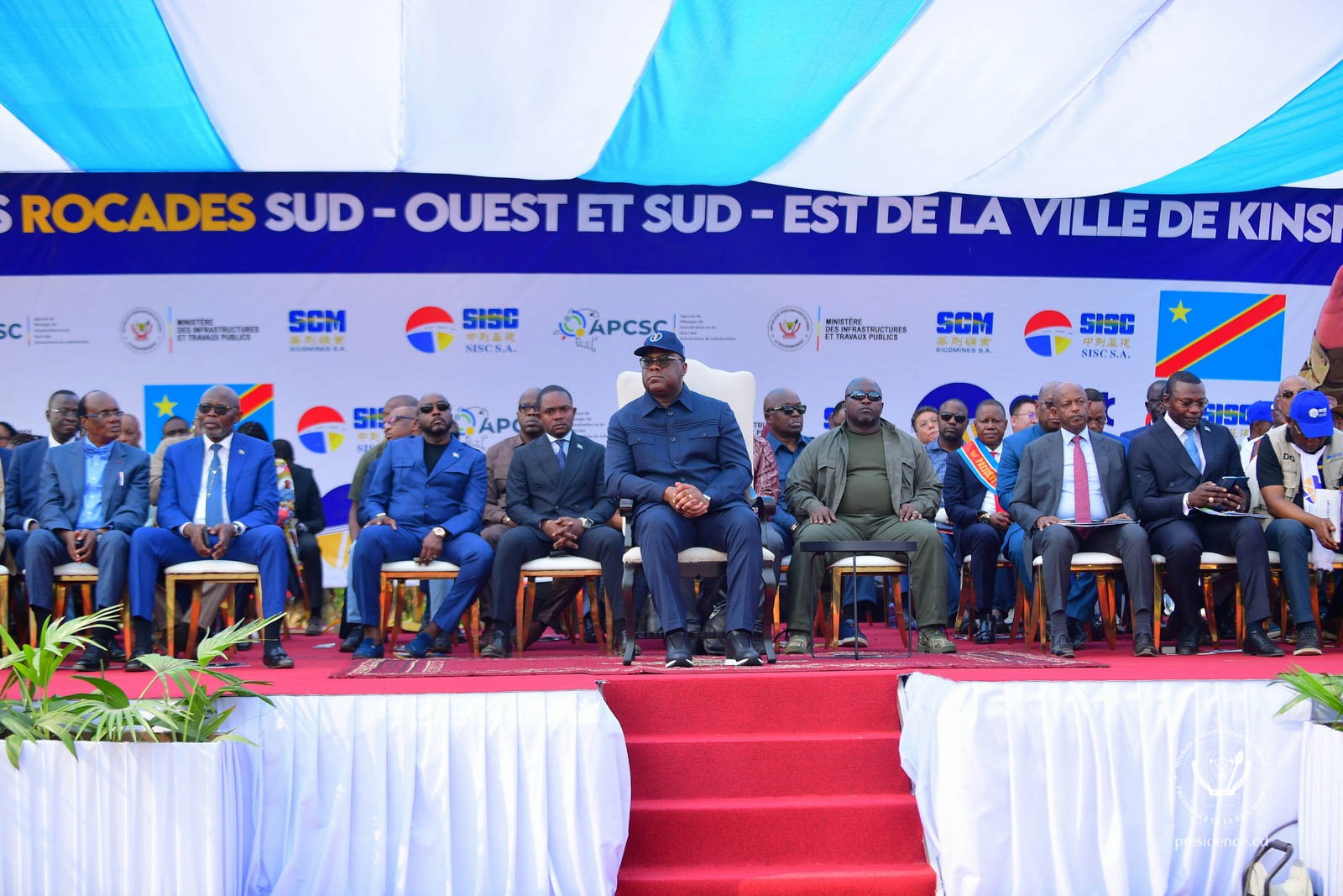 Kinshasa: Félix Tshisekedi lance les travaux de construction de la première rocade de la capitale