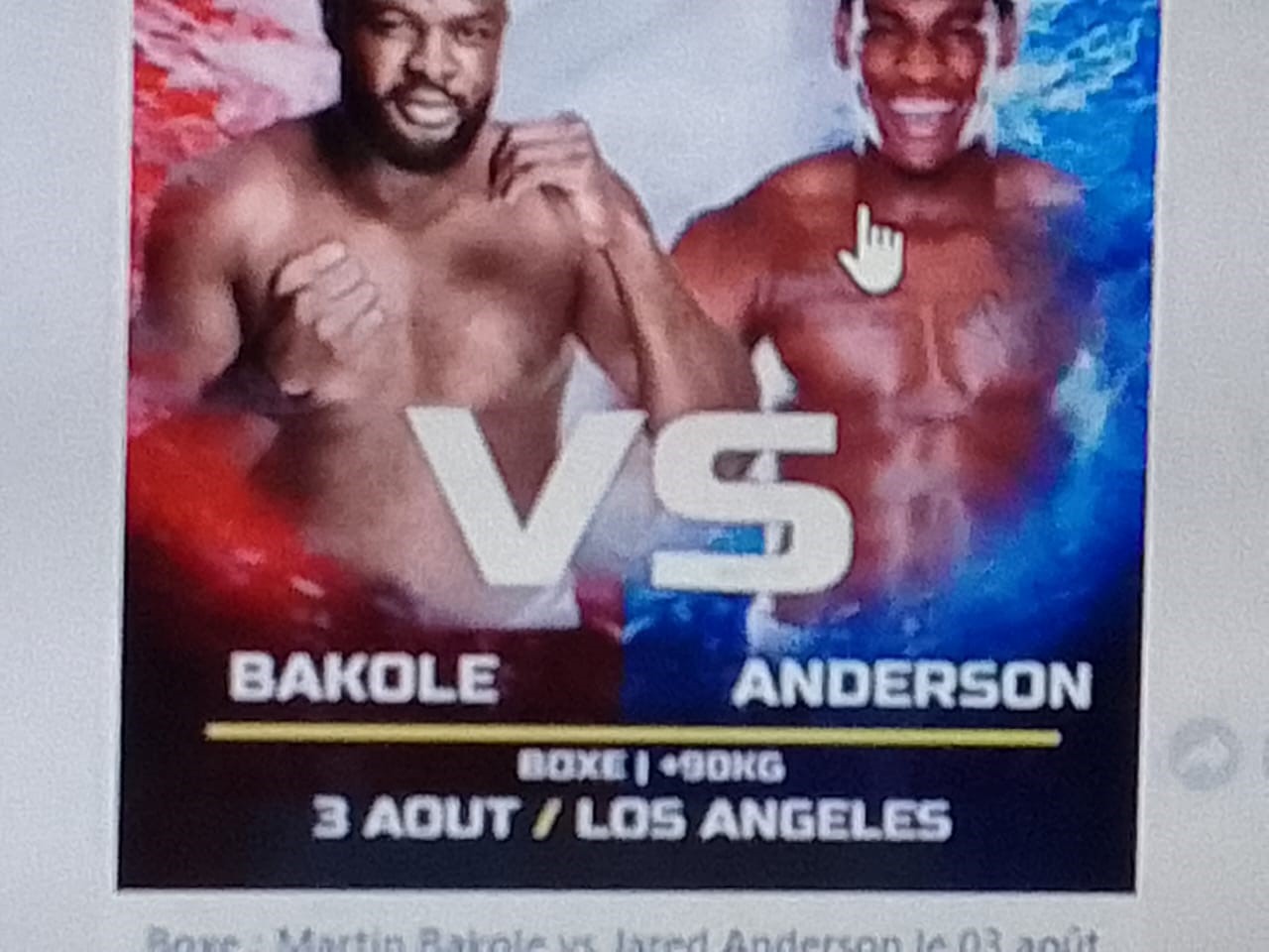 Boxe : Martin Bakole vs Jared Anderson le 03 août à Los Angeles !*