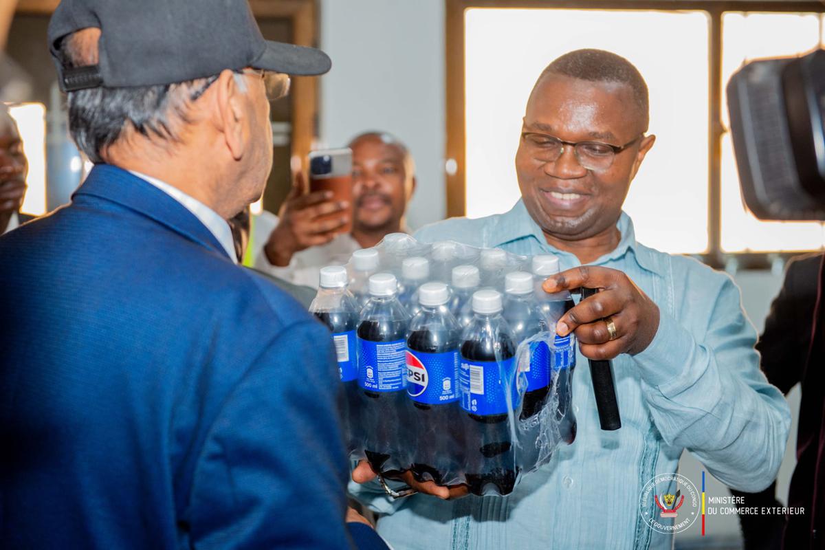 L’usine PEPSI/RDC produit 1,2 millions de bouteilles par jour à Kinshasa