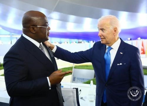 La RDC parmi trois pays africains que va visiter Joe Biden pour présenter un projet de chemin de fer