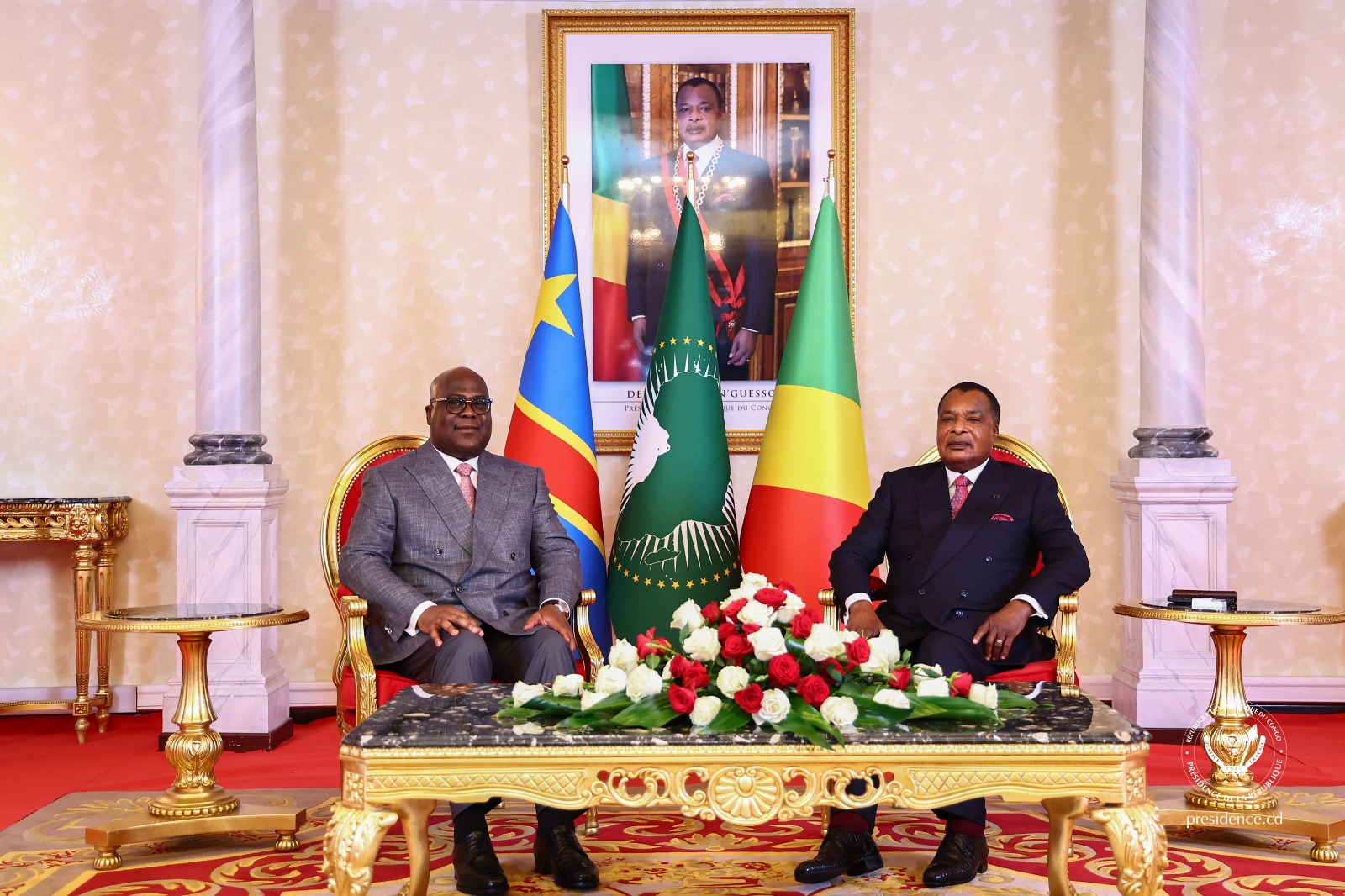 RDC-Congo: tête-à-tête Tshisekedi-Sassou à Brazzaville