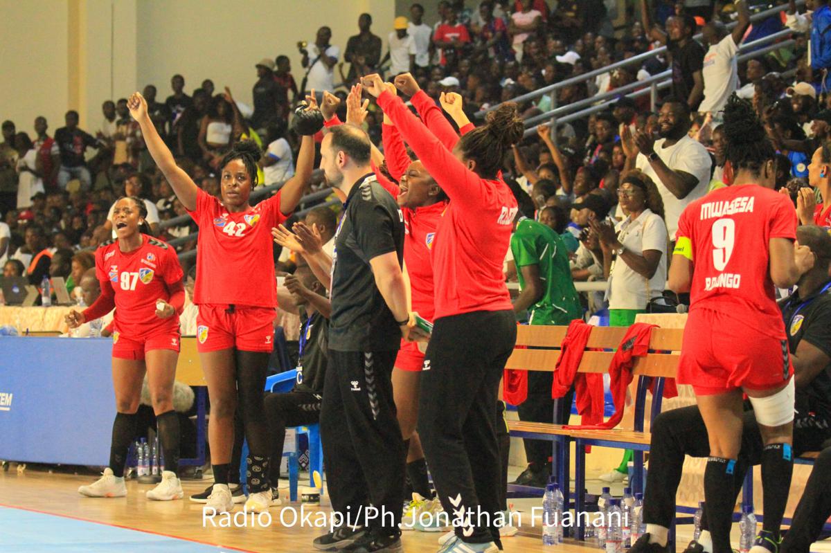 Can handball féminin: la RDC domine la Guinée (32-24) et se hisse en quart de finales