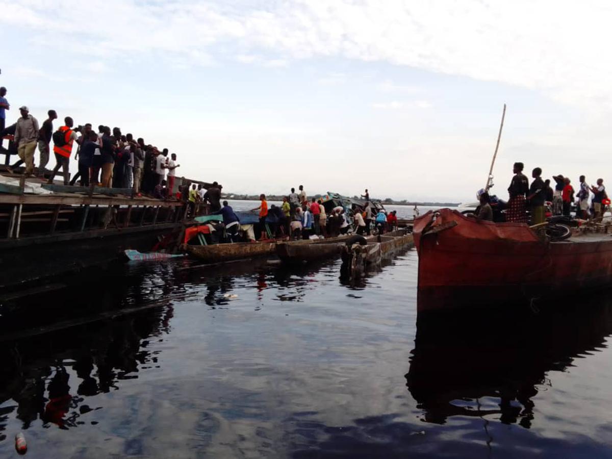 Au moins 20 morts dans un naufrage sur le lac Mai-Ndombe