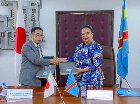 RDC-Japon: signature d’un accord pour améliorer l’électrification d’un district à Kinshasa