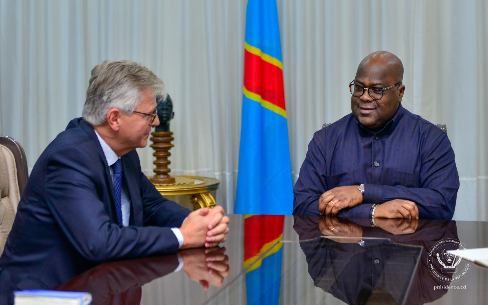 RDC-ONU: F. Tshisekedi reçoit Jean-Pierre Lacroix à la Cité de l’Union africaine