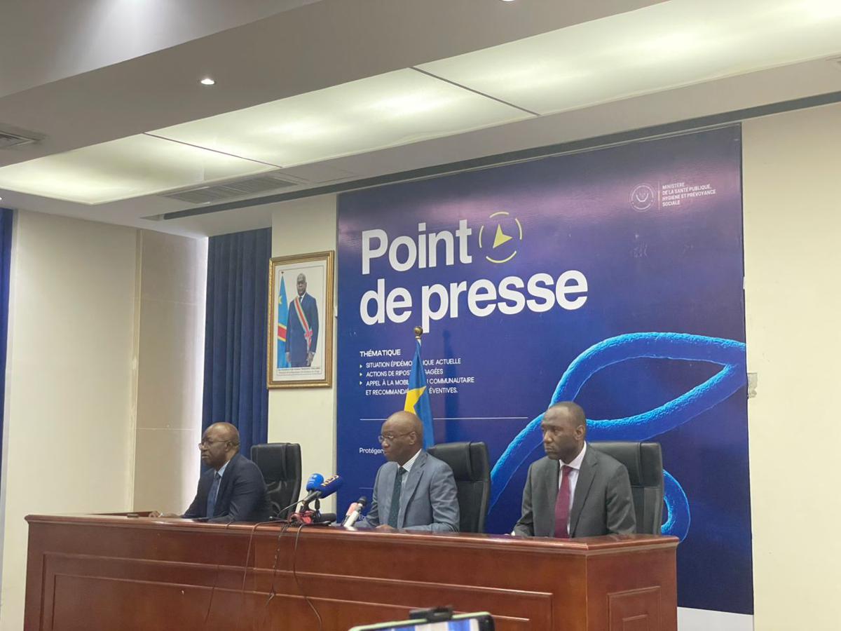 Kasaï : le gouvernement déclare une épidémie d’Ebola dans la zone de santé de Bulape