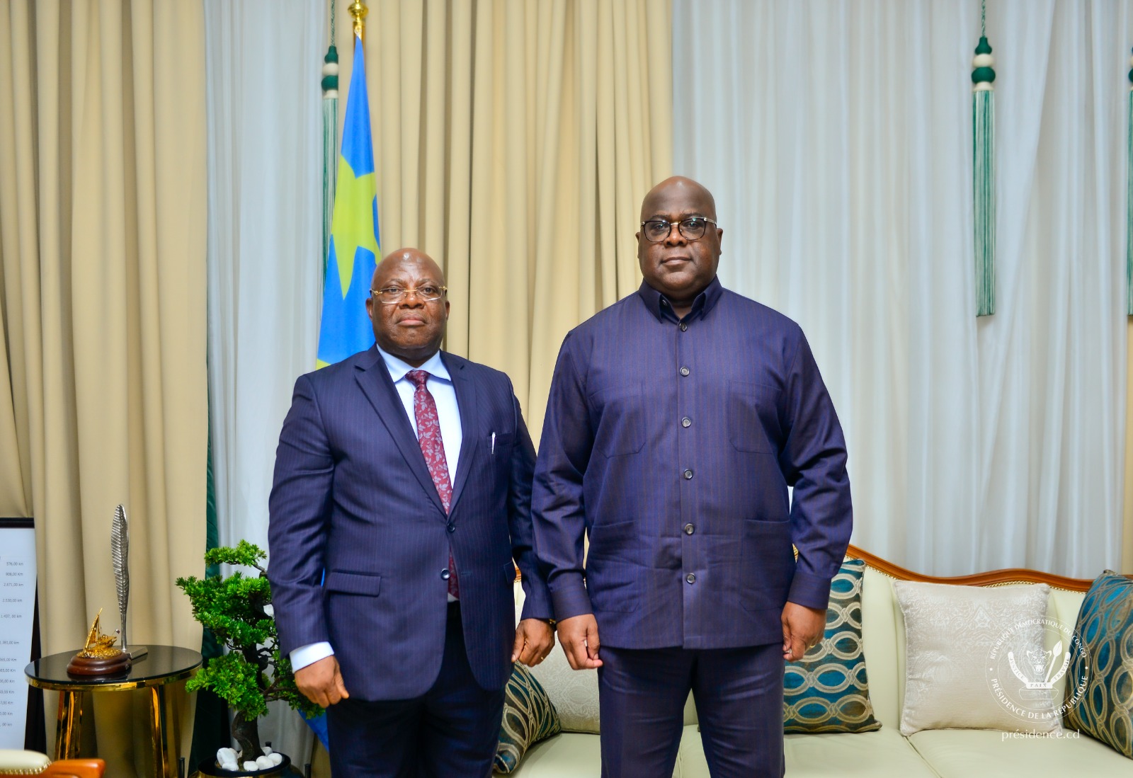 Cité de l’Union africaine: le Chef de l’Etat évoque avec le président de la FEC la loi sur la sous-traitance