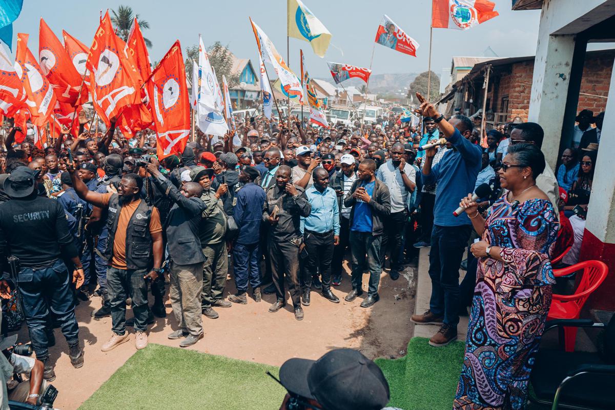 Judith Suminwa appelle la population de Moba à l’unité